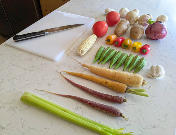 Chop veggies for easy weeknight meals