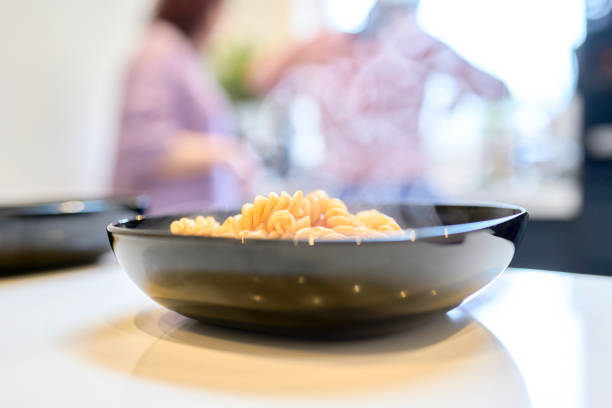 Creamy one-pot mushroom and spinach pasta