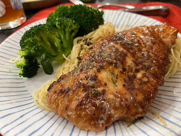 Simple 5-ingredient chicken with garlic butter
