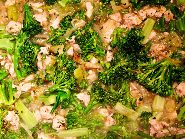 20-minute chicken and broccoli stir-fry