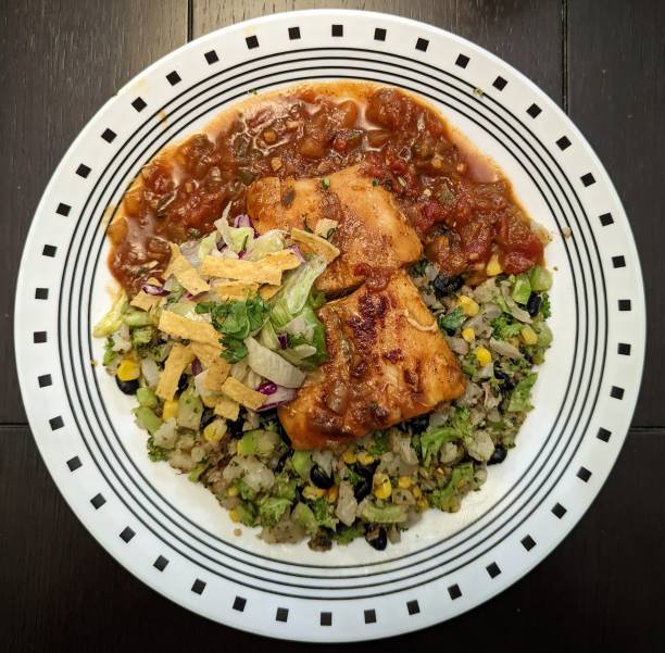Pork and cabbage stir-fry with a tangy dressing