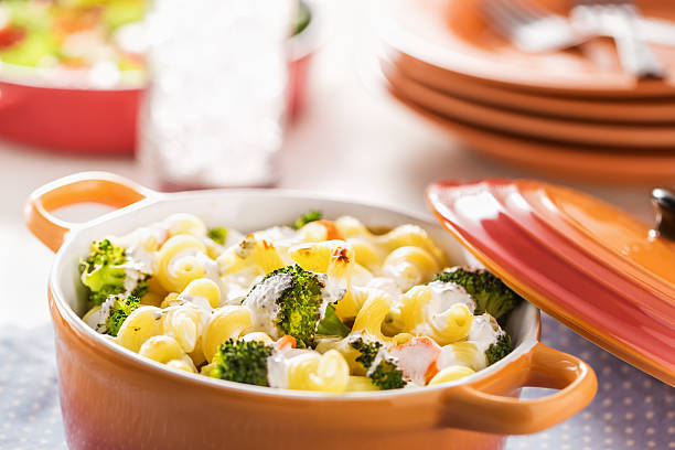 Hidden veggie mac and cheese sauce